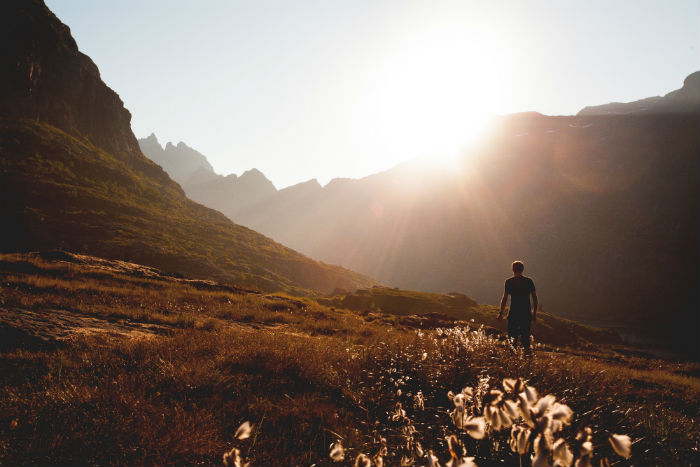 Walking Toward the Light